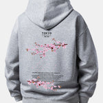 Tokyo Osaka Back Print Relax Fit Hoodies