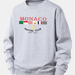 Monaco Print Relax Fit Sweatshirt