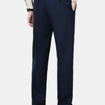 Warm Fleece-Lined Slim Fit Tapered Cropped Trousers