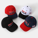 USA Embroidered Trucker Baseball Cap