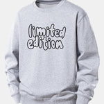 Limited Edition Print Relax Fit Sweatshirt
