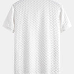 Geometric Jacquard Polo