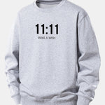 11:11 Print Relax Fit Sweatshirt