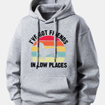 Dog Slogan Print Relax Fit Hoodie