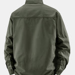 Long Sleeve Utility Shirt With Pockets