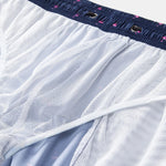 Flamingo Print Drawstring Swim Shorts