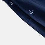 Anchor Print Drawstring Swim Shorts