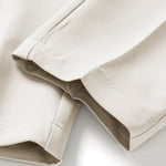 Slim Fit Tapered Cropped Trousers