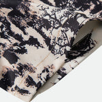 Ink Mountain Shirt & Man Mid Length Drawstring Swim Shorts