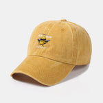PEW PEW MADAFAKAS Chicken Pattern Casual Washed Cotton Baseball Cap