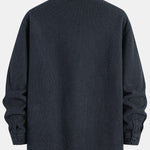 Teddy Lined Long Sleeve Corduroy Shirt