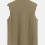 Solid Color Cotton Tank Top