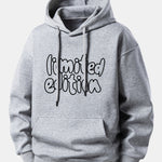 Limited Edition Print Relax Fit Hoodie