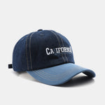 California Embroidery Denim Cotton Baseball Cap