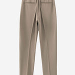 Slim Fit Cropped Tapered Pants