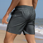 Men's Solid Color Casual Quick-Drying Beach Shorts