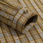 Men's Plaid Button Slim Fit Casual Long Sleeve Shirt