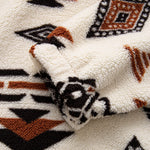 Aztec Print Teddy Hoodie & Jogging Pants