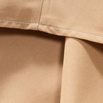 Men's solid color short-sleeved shirt casual pants set