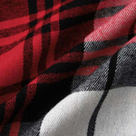 Men's Thin Plaid Casual Hooded Jacket