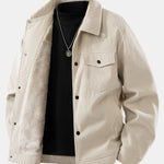 Teddy Lined Pocket Corduroy Jacket