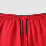 Men's solid color casual versatile quick-drying shorts