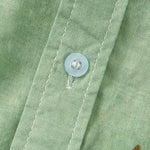 Men's Cotton Linen Printed Short Sleeve Shirt