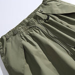 Winter Fleece-lined Drawstring Waterproof Pants