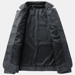 Textured PU Leather Jacket
