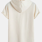 Striped Jacquard Hooded T-Shirt & Shorts