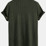 Wheat Ear Jacquard Polo Shirt