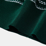 Stripe Knitted Polo Shirt