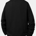 2 Pieces Relax Fit 2 In 1 Notched Collar Textured T-Shirt