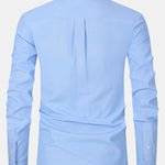 Long Sleeve Pocket Button Up Oxford Shirt