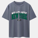 New York Print Drop Shoulder Oversize T-Shirt