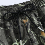 Camouflage New York Print Drop Shoulder Oversize T-Shirt & Forest Camo Print Drawstring Shorts