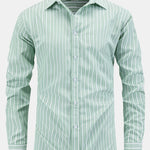 Long Sleeve Stripe Button Up Shirt