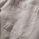 Linen Drape Loose Casual Shirt