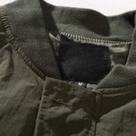 Retro Solid Color Loose Jacket