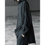 Asymmetrical Placket Shirt