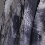 Ink-print Cross-neck Short Cardigan