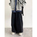 Large Pocket Casual Loose Trousers