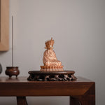 Buddha Stones Shakyamuni Figurine Compassion Handmade Copper Statue Decoration