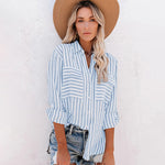 Zeagoo Long Sleeve Shirts V Neck Printed Pocket Shirt for Women Casual Business Work Office 2026 | Under $40