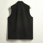 Stand-up Collar Loose Irregular Vest