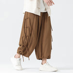 Ribbon Loose Casual Pants