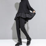 Ruffled Babydoll A-line T-shirt