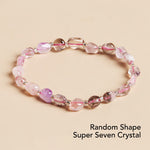 Buddha Stones Natural Irregular Shape Stone Crystal Meditation Balance Bracelet
