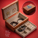 Buddha Stones Antique Flower Leaf Handmade Rosewood Jewelry Storage Box Wooden Gift Organizer Box