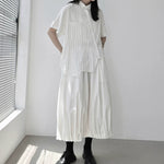 Women's Striped Loose Casual T-shirt
